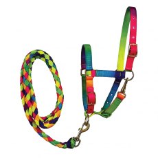 Elico Matterdale Rainbow Foal Headcollar And Leadrope Set