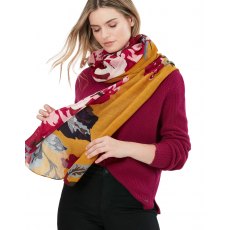 Joules Julianne Long Line Woven Scarf