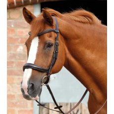 Premier Equine Anatomic Bridle With Crank Noseband - Black