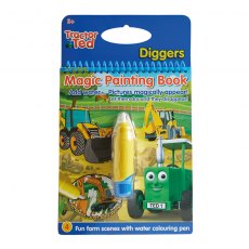 Tractor Ted Magic Painting Book - Digger
