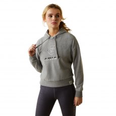 Ariat Women's Just Hoodie - Heather Grey