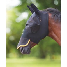 Shires Flyguard Pro Stretch Fly Mask With Nose