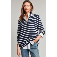 Joules New Pip Sweatshirt Navy Cream Stripe