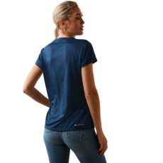Ariat Laguna Short Sleeve Tee Shirt Navy Eclipse