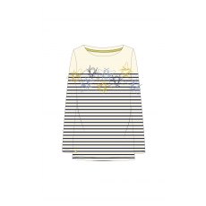 Joules Harbour Embroidered Cream Bee