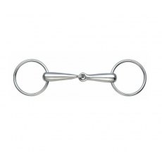 Shires Hollow Mouth Loose Ring Snaffle