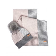 Barbour Ladies' Nyla Beanie & Scarf Set