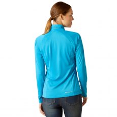 Ariat Women's Sunstopper 2.0 Hawaiian Surf 1/4 Zip Baselayer