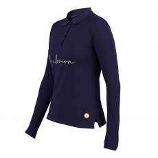 Shires Ladies' Aubrion Team Long Sleeve Polo