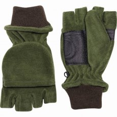 Jack Pyke Fleece Fingerless Shooter Mitts