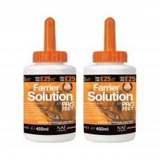 NAF Pro Feet Farrier Solution Twin Pack