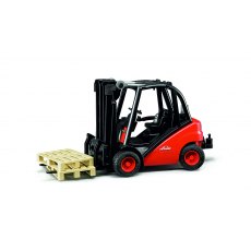 Bruder Linde Forklift H30D with Pallet