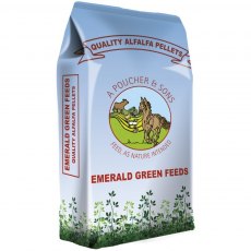 Emerald Green Feeds Alfalfa Pellets - 20kg