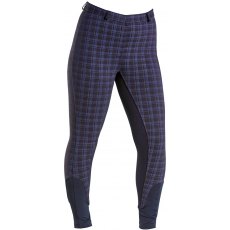 Firefoot Ladies Farsley Checked Breeches