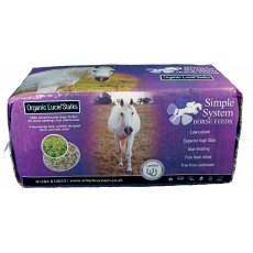 Simple System Organic Lucie Stalks Lucerne Chop - 12.5kg