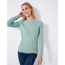 Crew Clothing Ladies' Heritage Cable Knit Jumper