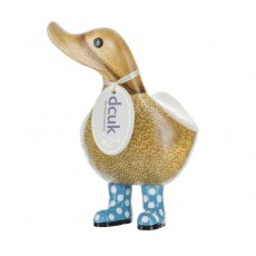 DCUK Natural Spotty Welly Ducky