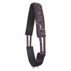 Imperial Riding Lunging Girth Deluxe Extra Multi Bordeaux