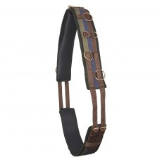 Imperial Riding Lunging Girth Deluxe Extra Multi Walnut