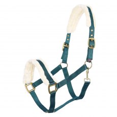 Imperial Riding Headcollar Irhclassic Fur Forest Green