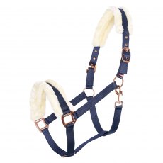 Imperial Riding Headcollar Irhclassic Fur Navy