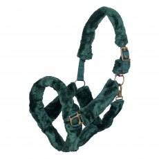 Imperial Riding Headcollar Fur Irhgo Star Forest Green