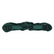 Imperial Riding Girth Cover Fur Irhgo Star Forest Green