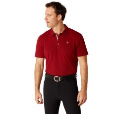 Ariat Men's Medal Short Sleeve Polo