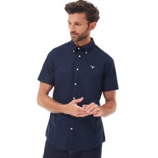 Barbour Men's Oxford Short Sleeve Tailored Shirt