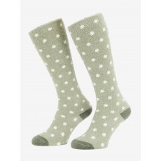 LeMieux Adult Sally Spot Fluffies Socks