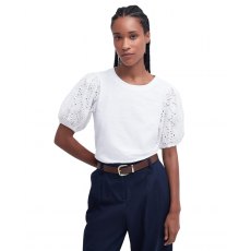 Barbour Ladies' Longfield Puff-Sleeve T-Shirt