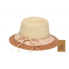 Bartleby Ladies 2 Tone Striped Hat