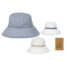 Bartleby Ladies Cotton Stripe Hat