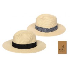 Bartleby Adult Straw Fedora Hat