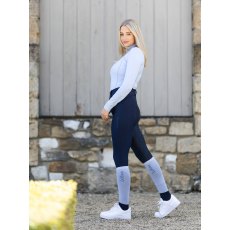 LeMieux Demi Pull On Breggings Full Seat Navy