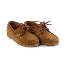 Le Chameau Galion Femme Deck Shoe Walnut