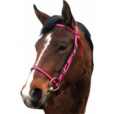 Iv Horse Webbing Bridle With ½'' Rubber Reins