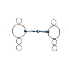 JP Korsteel 3 Ring Dutch Gag Curved Mouth