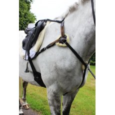 GALLOP LEATHER 5 POINT BREASTPLATE