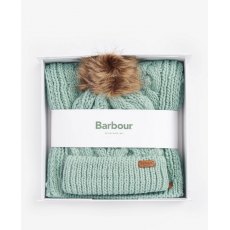 Barbour Penshaw Beanie & Scarf Set