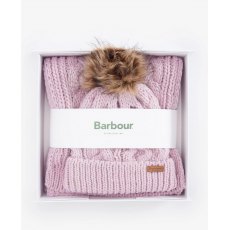 Barbour Penshaw Beanie & Scarf Set