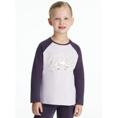 Lemieux Mini Jamie Lemon Long Sleeve Top Lilac