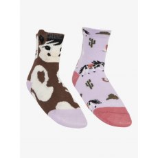 Lemieux Mini Cotton Character Socks 2pk