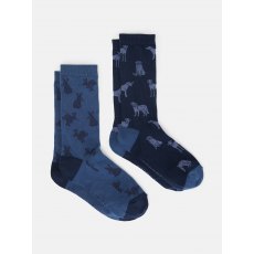 Joules Men's Kingsbury Socks 2Pk