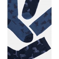 Joules Men's Kingsbury Socks 2Pk