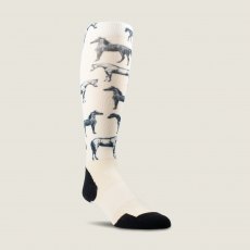 Ariat Adult Ariattek Slim Printed Sock