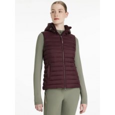 Lemieux Rose Hooded Puffa Gilet
