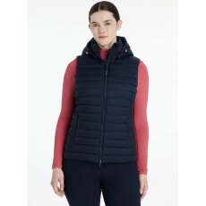 Lemieux Rose Hooded Puffa Gilet
