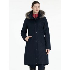 Lemieux Anya Waterproof Riding Coat Navy