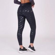 Shires Aubrion React Winter Riding Tights Shadow